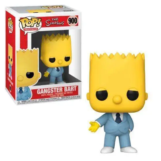 Funko The Simpsons POP! Television Gangster Bart Vinyl Figure #900 [Damaged Package]