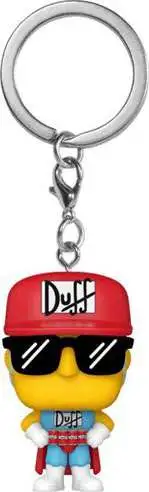 Funko The Simpsons Pocket POP! Duffman Keychain