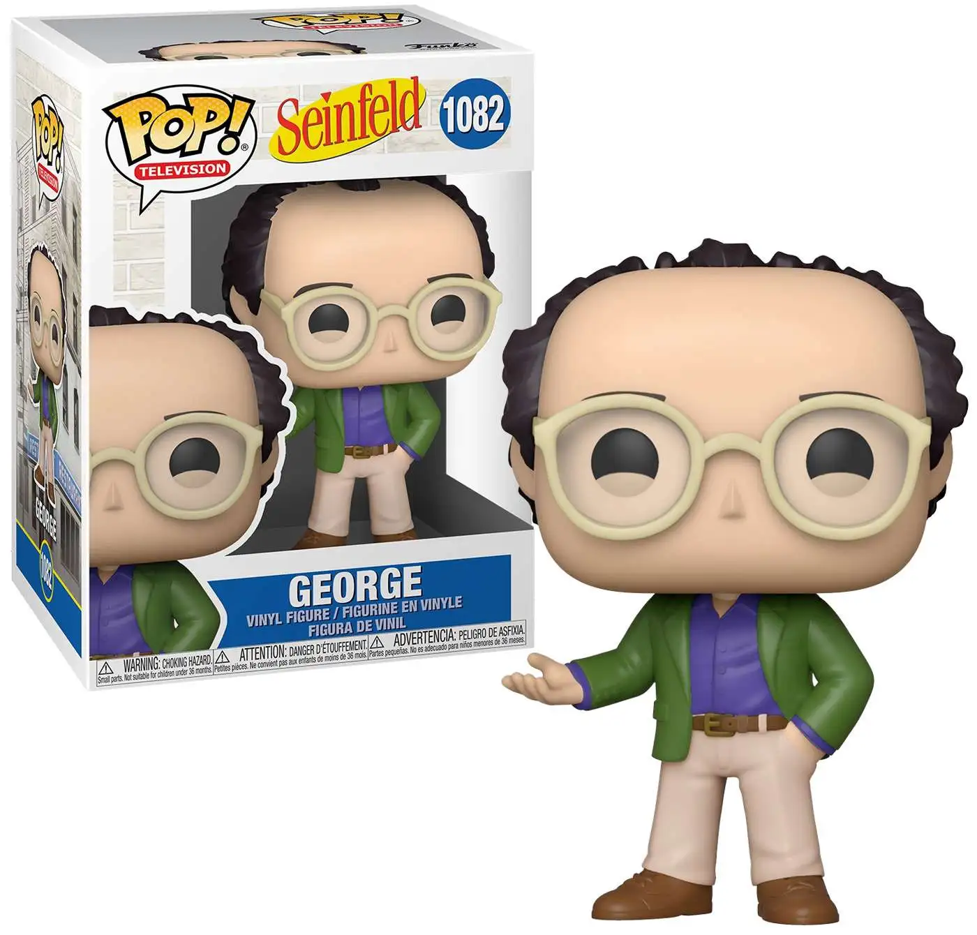 George Costanza Seinfeld Pop Funko Vinyl Figure – Sports Integrity