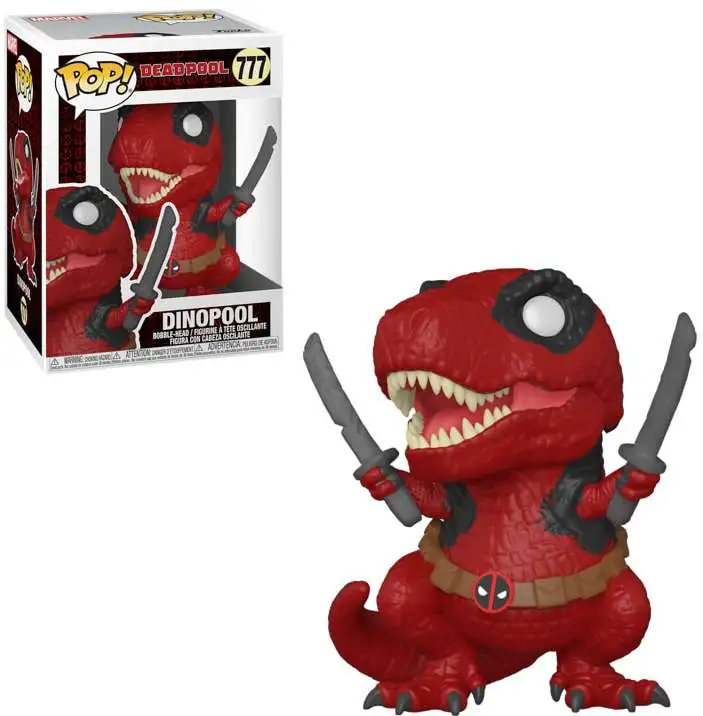 Funko Deadpool POP! Marvel Dinopool Vinyl Figure #777 [Damaged Package]