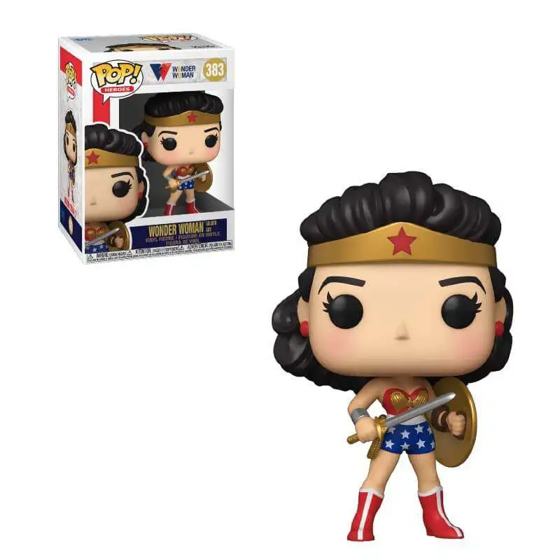 Funko DC Wonder Woman 80th Anniversary POP! Heroes Wonder Woman Vinyl Figure #383 [Golden Age, Loose]