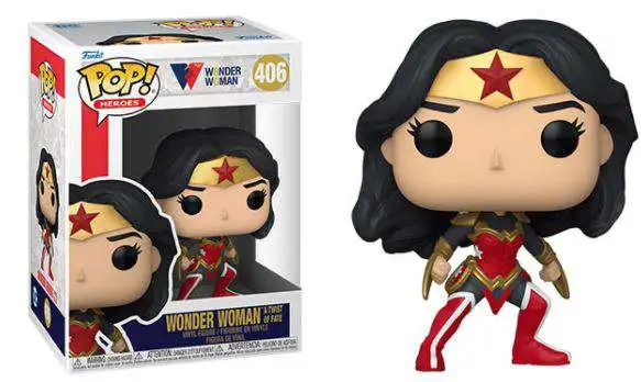 Funko DC Wonder Woman 80th Anniversary POP! Heroes Wonder Woman Vinyl Figure #406 [A Twist of Fate, Damaged Package]