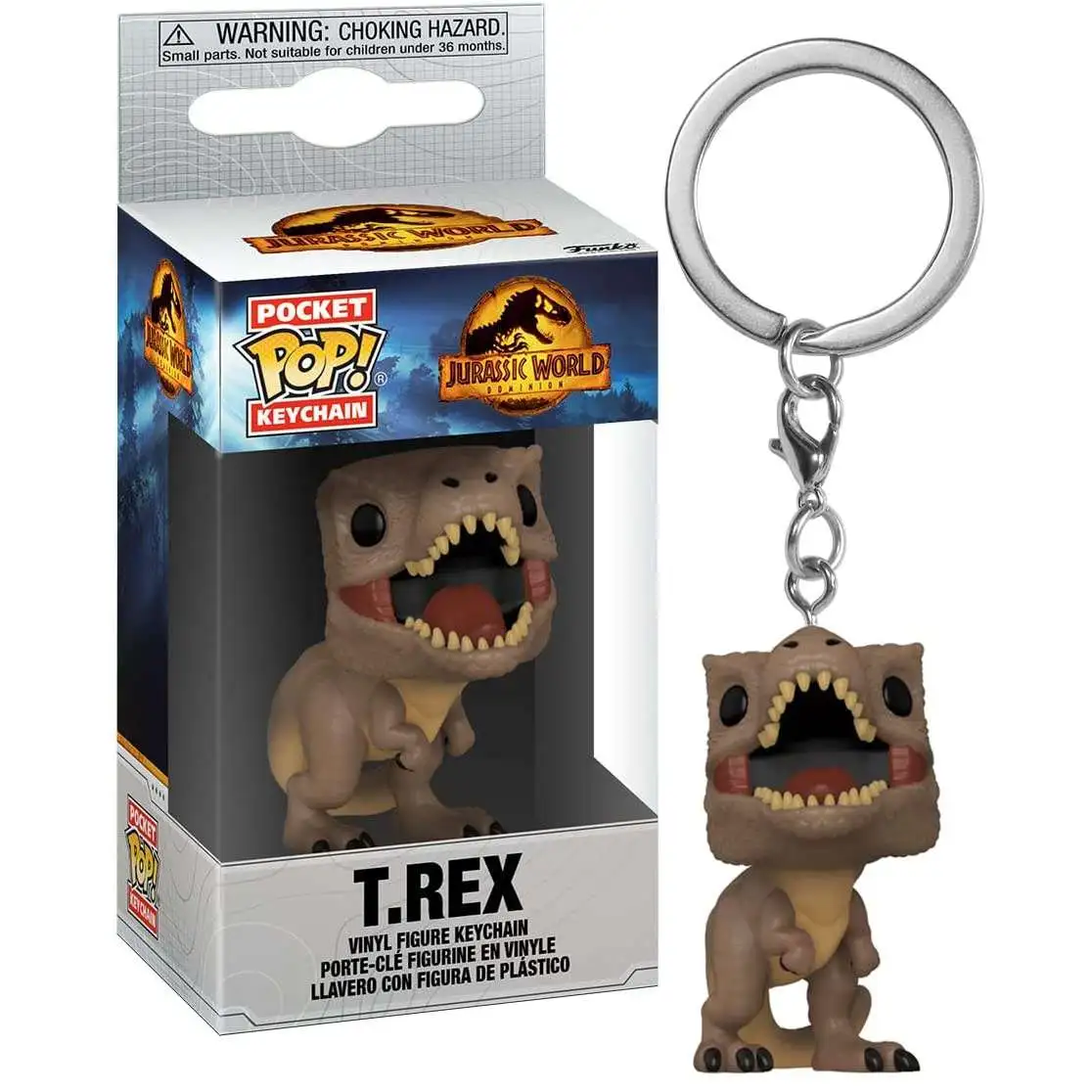 Jurassic world sale funko pop keychain