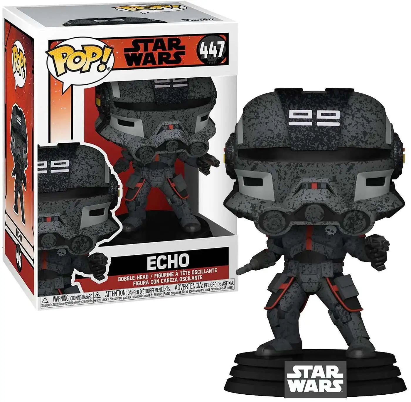 Funko The Bad Batch POP! Star Wars Echo Vinyl Figure #447 [Damaged Package]