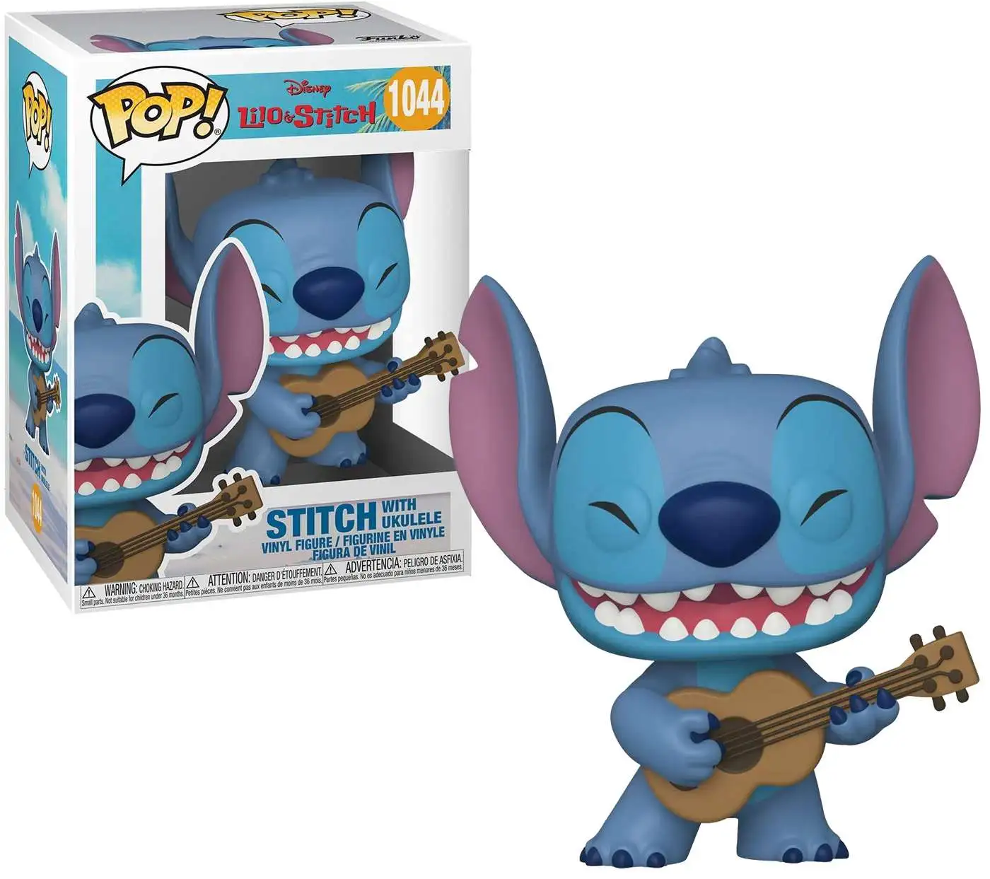 Disney Stitch with Ukulele #1044 Lilo&Stitch Funko Pop 