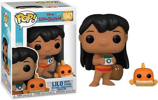 Funko Lilo & Stitch POP! Disney Lilo Vinyl Figure #1047 [with Pudge, Damaged Package]