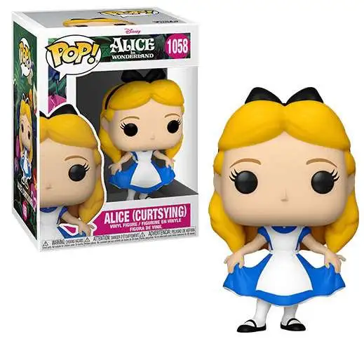 Funko Alice in Wonderland POP! Disney Alice Vinyl Figure #1058 [Curtsying, Damaged Package]