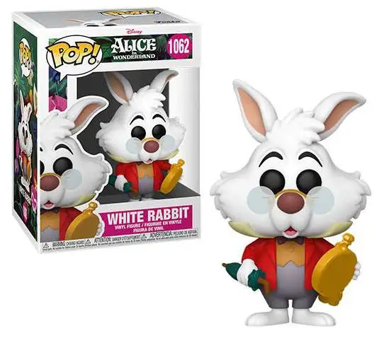 Funko Alice in Wonderland POP! Disney White Rabbit Vinyl Figure #1062 [with Watch, Damaged Package]
