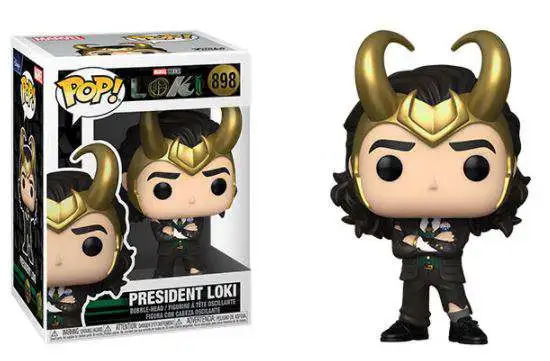 Funko Marvel Loki President Loki Vinyl Figure 898 - ToyWiz