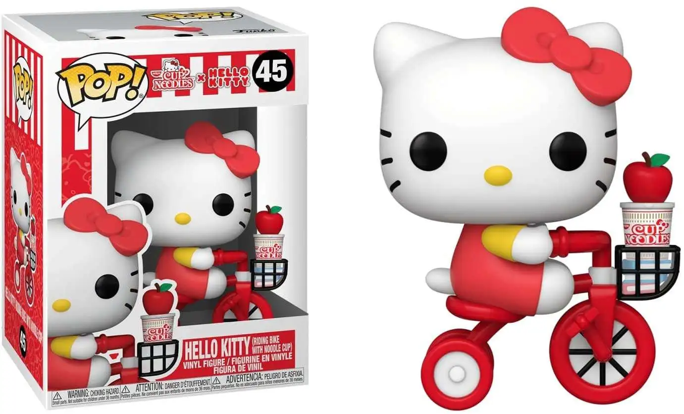 Funko Pop! Sanrio Hello Kitty x Nissin Hello Kitty in Noodle Cup Figure #46  - US