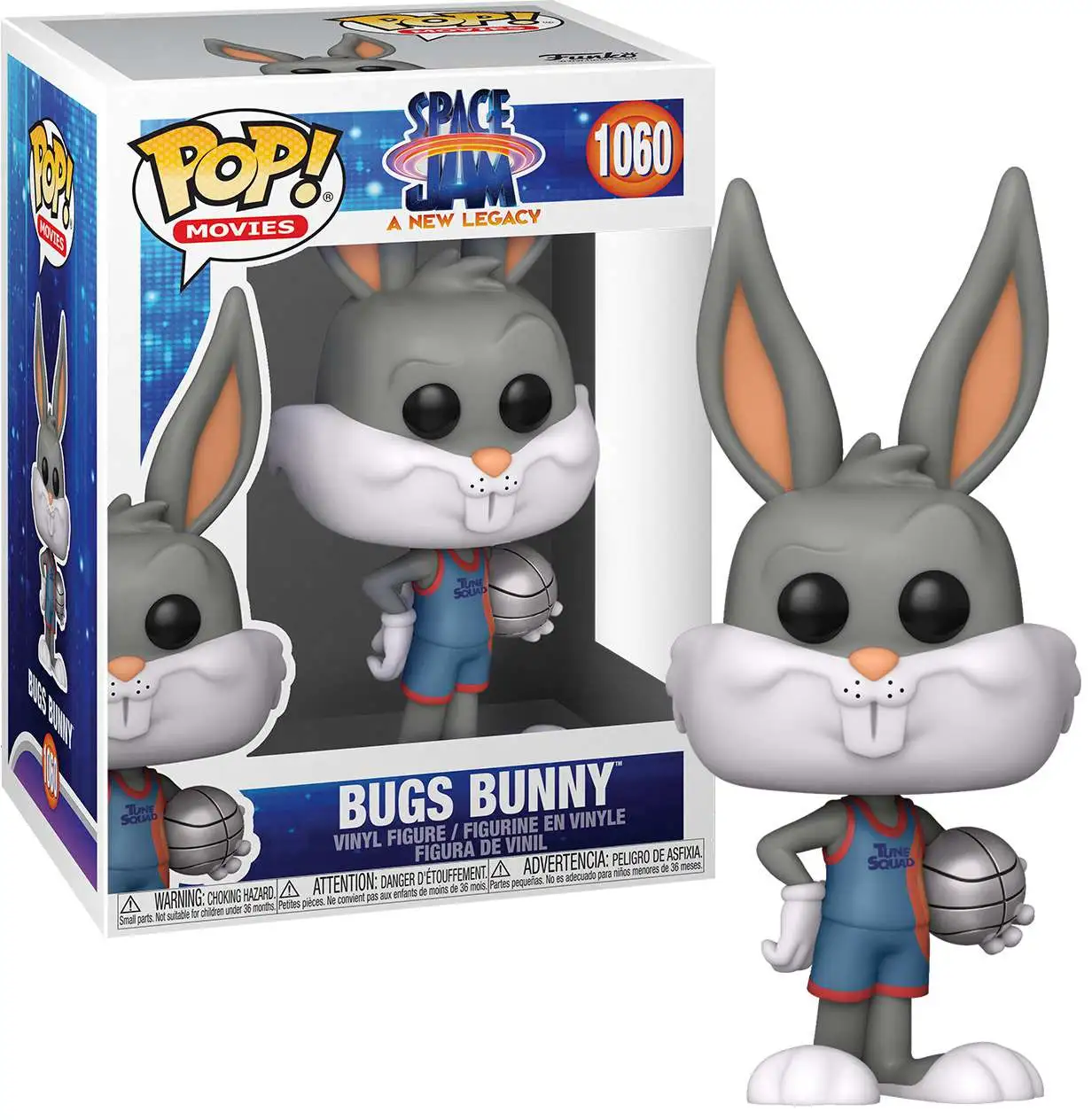 Funko Space Jam: A New Legacy Bugs Bunny Vinyl Figure #1060 [Damaged Package]