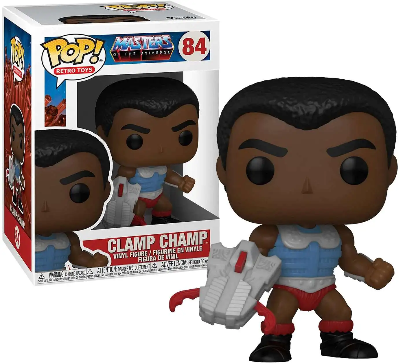 Funko Masters of the Universe POP! Retro Toys Clamp Champ Vinyl Figure #84 [Damaged Package]