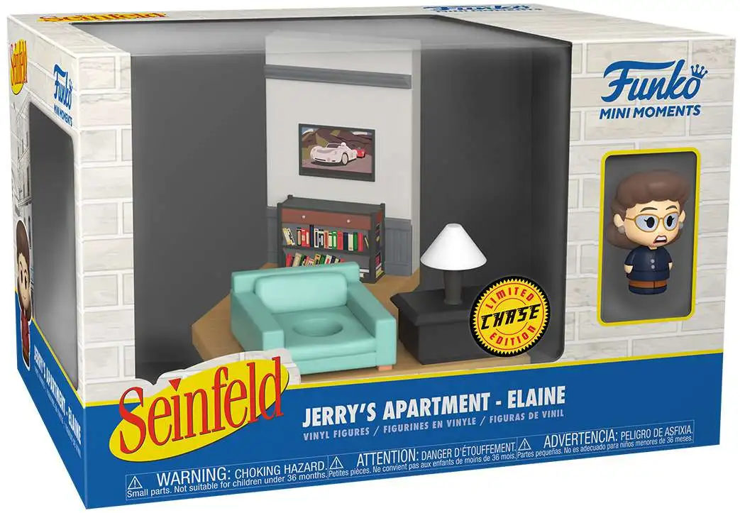 Funko Seinfeld Mini Moments Jerry's Apartment Elaine Diorama [Chase Version]