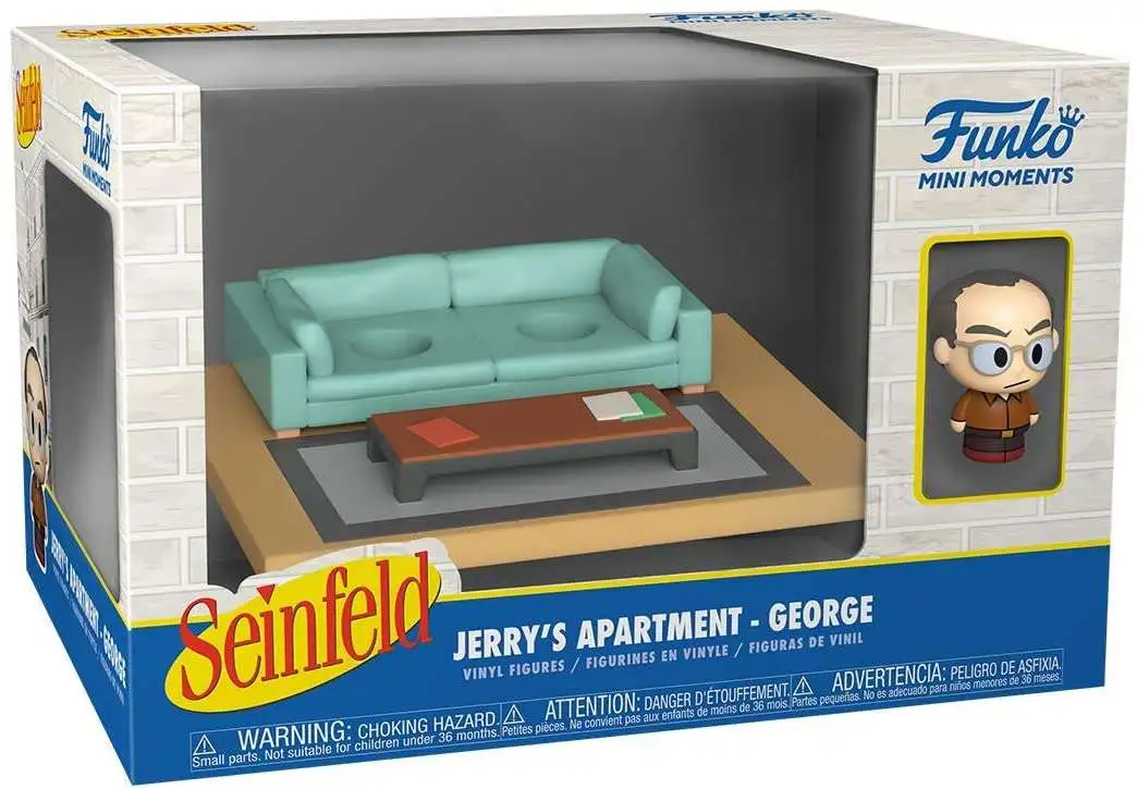 Funko Seinfeld Mini Moments Jerry's Apartment George Diorama [Regular Version, Damaged Package]