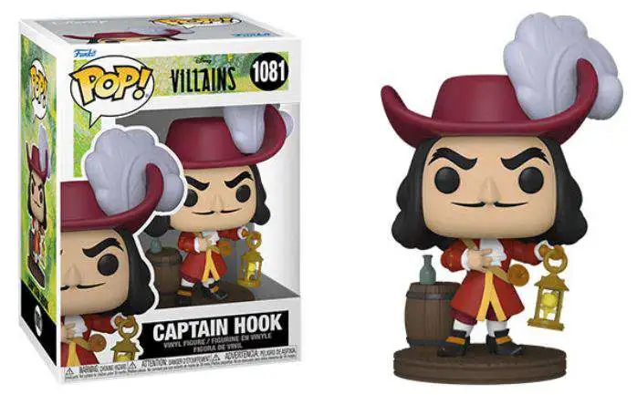 Captain Hook POP Disney: Disney 65th Funko Brand New In Box NewPose 