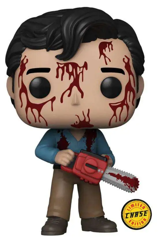 Funko Evil Dead Anniversary POP! Icons Ash Figure [Bloodied, Chase Version, Damaged Package]