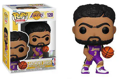 Funko NBA Los Angeles Lakers Anthony Davis Vinyl Figure #120 [Purple Jersey]