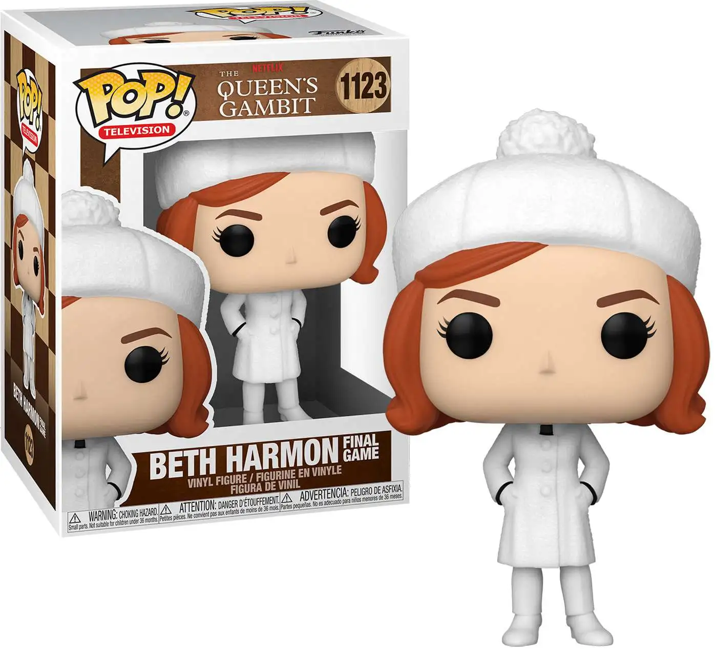 Funko Pop O Gambito da Rainha Beth Harmon 1123 Final Game no Shoptime