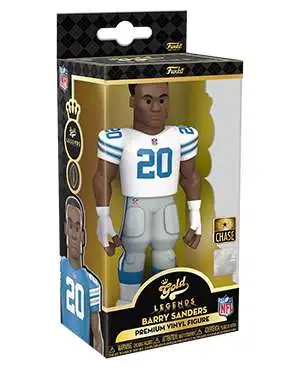 Funko NFL Detroit Lions GOLD Barry Sanders 5-Inch Vinyl Figure [Chase Version] (Pre-Order ships March)