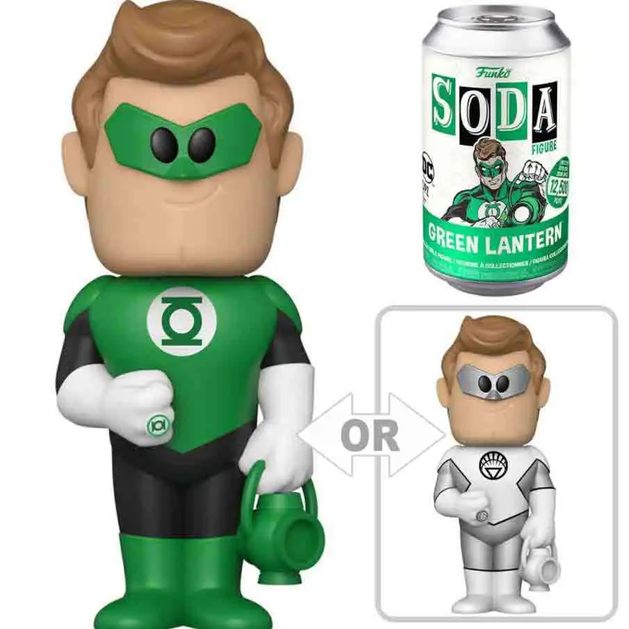 Funko DC Vinyl Soda Green Lantern Limited Edition of 12,500! Figure [1 RANDOM Figure, Look For The Chase!]