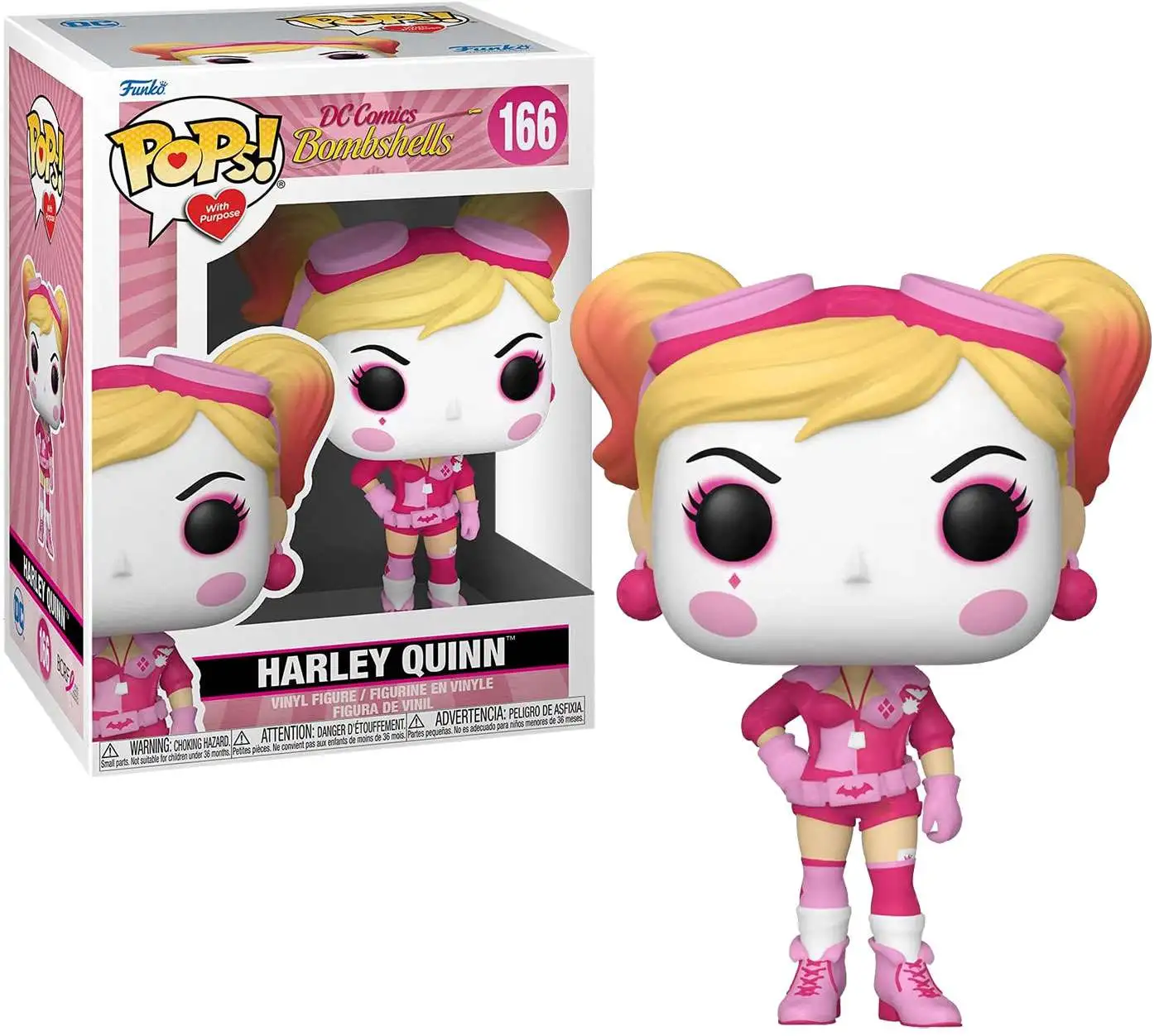 Harley Quinn Bombshells DC Comics Heroes #166 Vinyl Figur Funko POP 