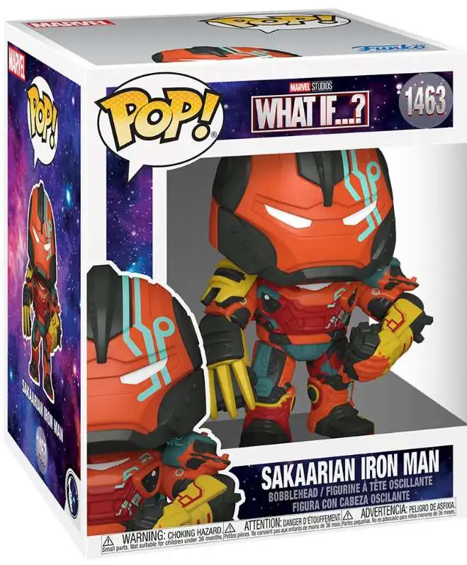 Funko Marvel What If? POP! Television Sakaarian Iron Man 6-Inch Deluxe Vinyl Figure #1463 (Pre-Order)