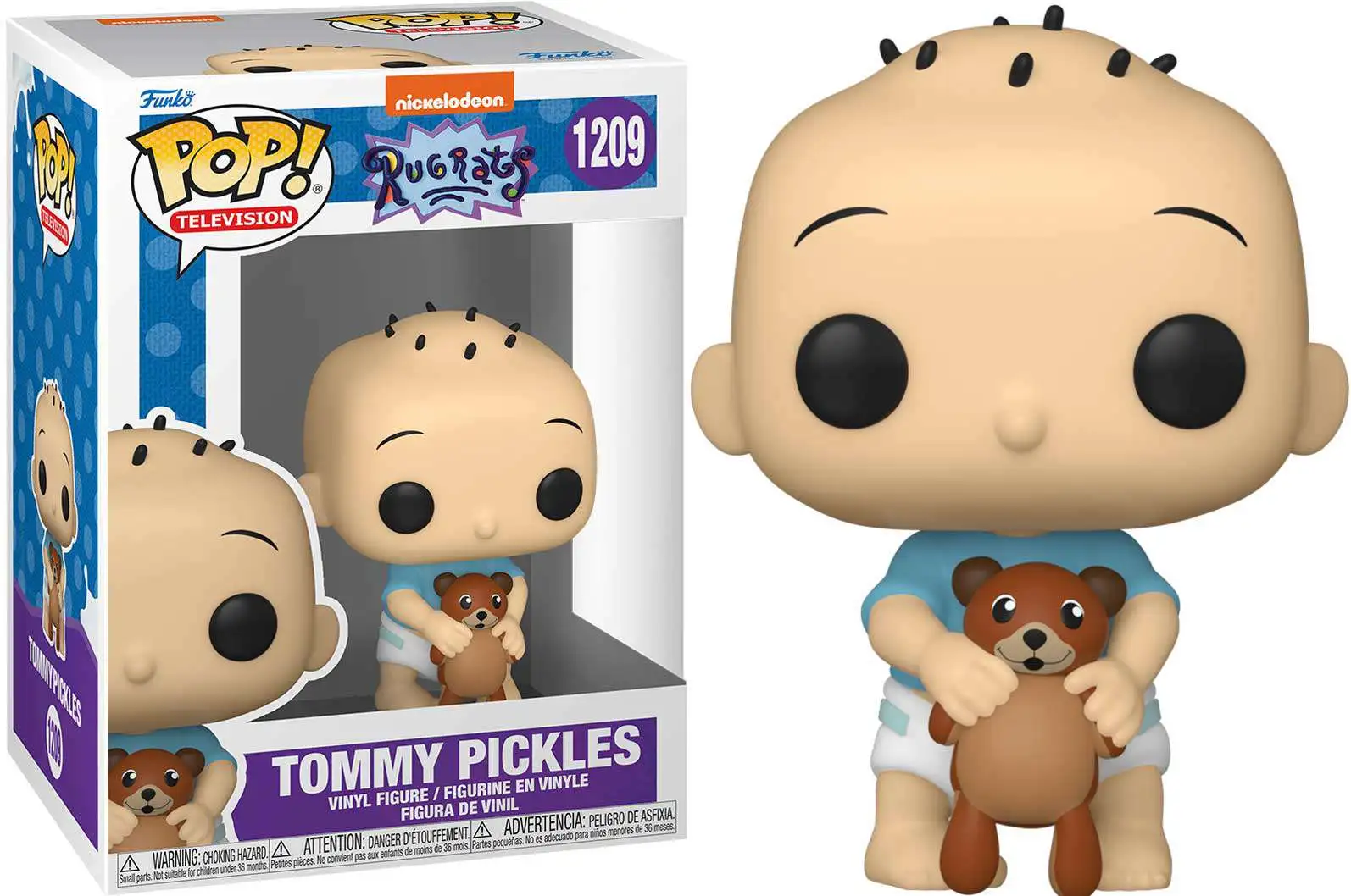 Funko Pop Nickelodeon NFT Grail Tommy factory Rugrats 999 Piece Exclusive