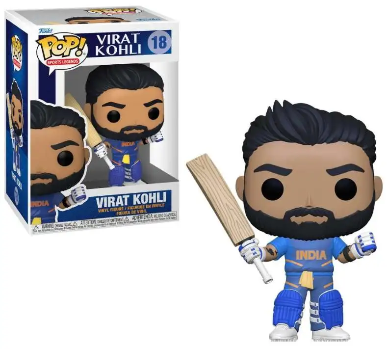 Funko Cricket POP! Sports Legends Virat Kohli Vinyl Figure #18 [Damaged Package]