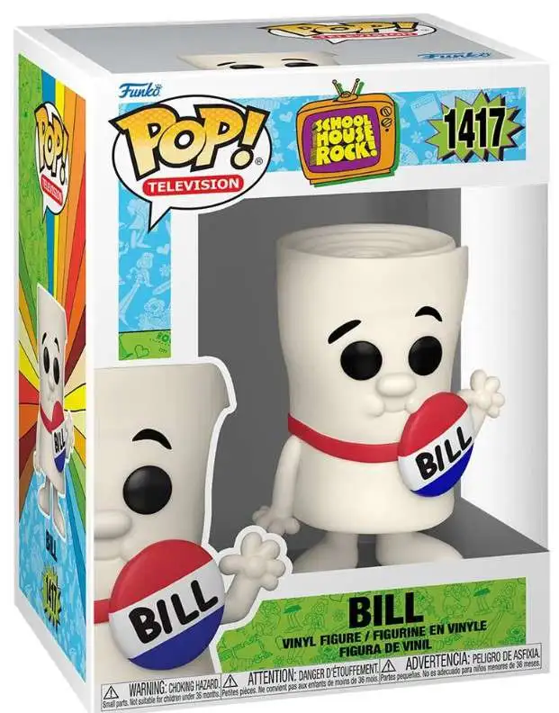 Funko Schoolhouse Rock POP! Television Bill Vinyl Figure #1417 [Regular Version] (Pre-Order ships November)