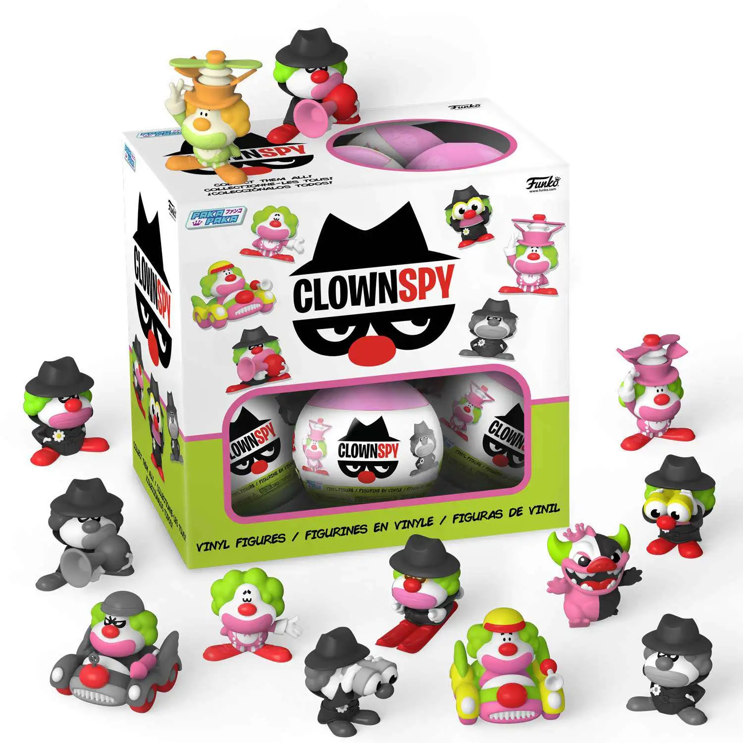 Funko Paka Paka Mini Figure ClownSpy Mystery Box [18 Packs]