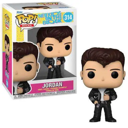 Funko New Kids on the Block POP! Icons Jordan Vinyl Figure #314 [Damaged Package]