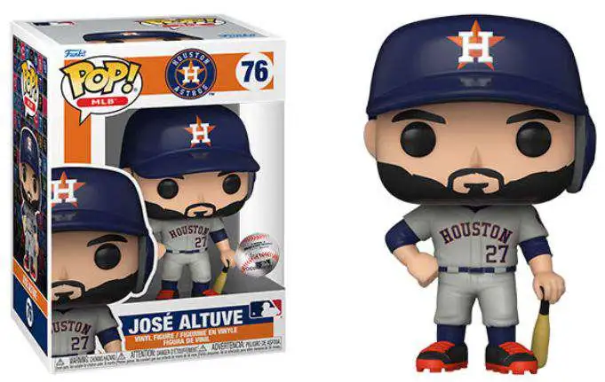 Funko MLB Houston Astros POP MLB Jose Altuve Vinyl Figure 76 Away Jersey -  ToyWiz