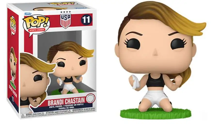 Funko Soccer U.S. Women's National Team POP! Sports Brandi Chastain Vinyl Figure #11 [Damaged Package]