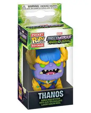 Funko Marvel Monster Hunters Pocket POP! Thanos Keychain