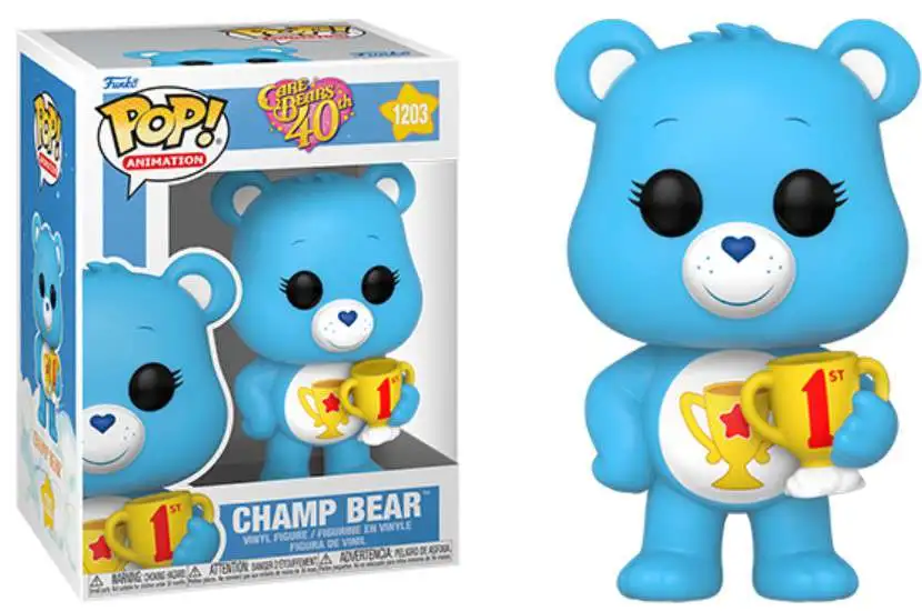 Care Bears Champ Bear 40th Anniversary Funko Pop!