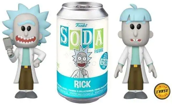Funko Rick & Morty Vinyl Soda Rick Limited Edition of 10,000! Figure [1 RANDOM Figure, Look For The Chase!, Damaged Package]