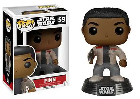 Funko Pop Star Wars Episode 7 The Force Awakens Finn Vinyl Bobble Figure 59 for sale online 