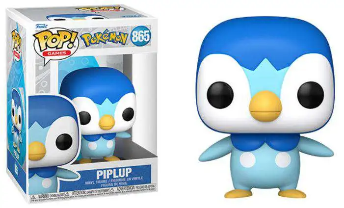 Funko Pokemon POP! Games Piplup Vinyl Figure #865