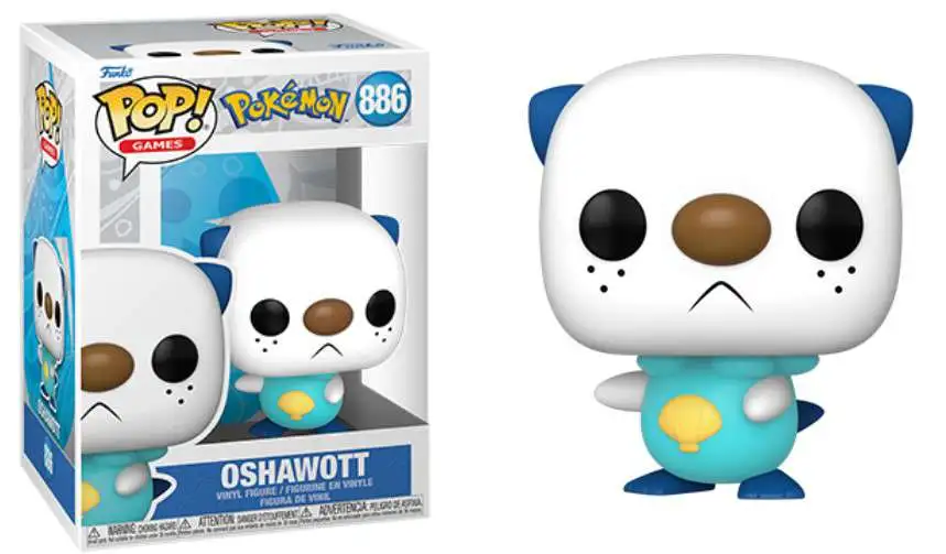 Funko Pokemon POP! Games Oshawott Vinyl Figure #886