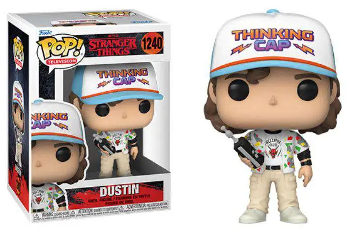 POP television Dustin w/ Compass Stranger Things Funko 