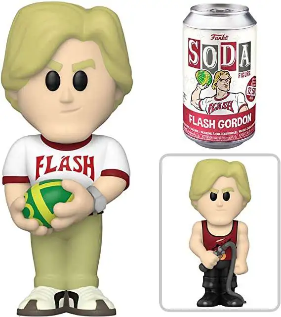 Funko DC Comics Vinyl Soda Flash Gordon Limited Edition of 12,500! Figure [1 RANDOM Figure, Look For The Chase!]