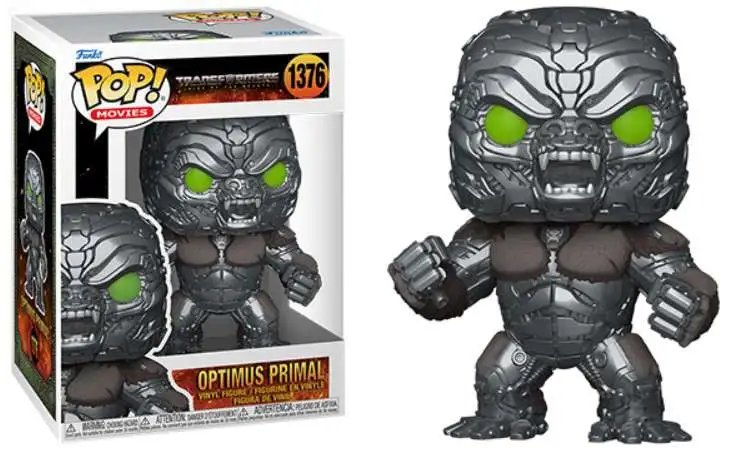 Funko Transformers Rise of the Beasts POP! Movies Optimus Primal Vinyl Figure #1376 [Damaged Package]