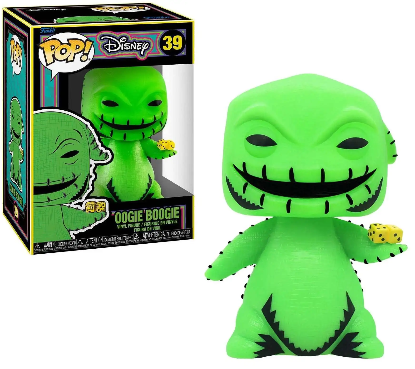 Funko The Nightmare Before Christmas POP! Disney Oogie Boogie Vinyl Figure  [Blacklight]