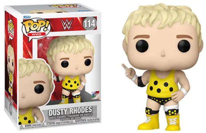 Funko WWE Wrestling POP! WWE Dusty Rhodes Vinyl Figure #114