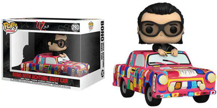 halskæde Necessities Ung Funko U2 POP Rides Bono with Achtung Baby Car Vinyl Figure 293 - ToyWiz