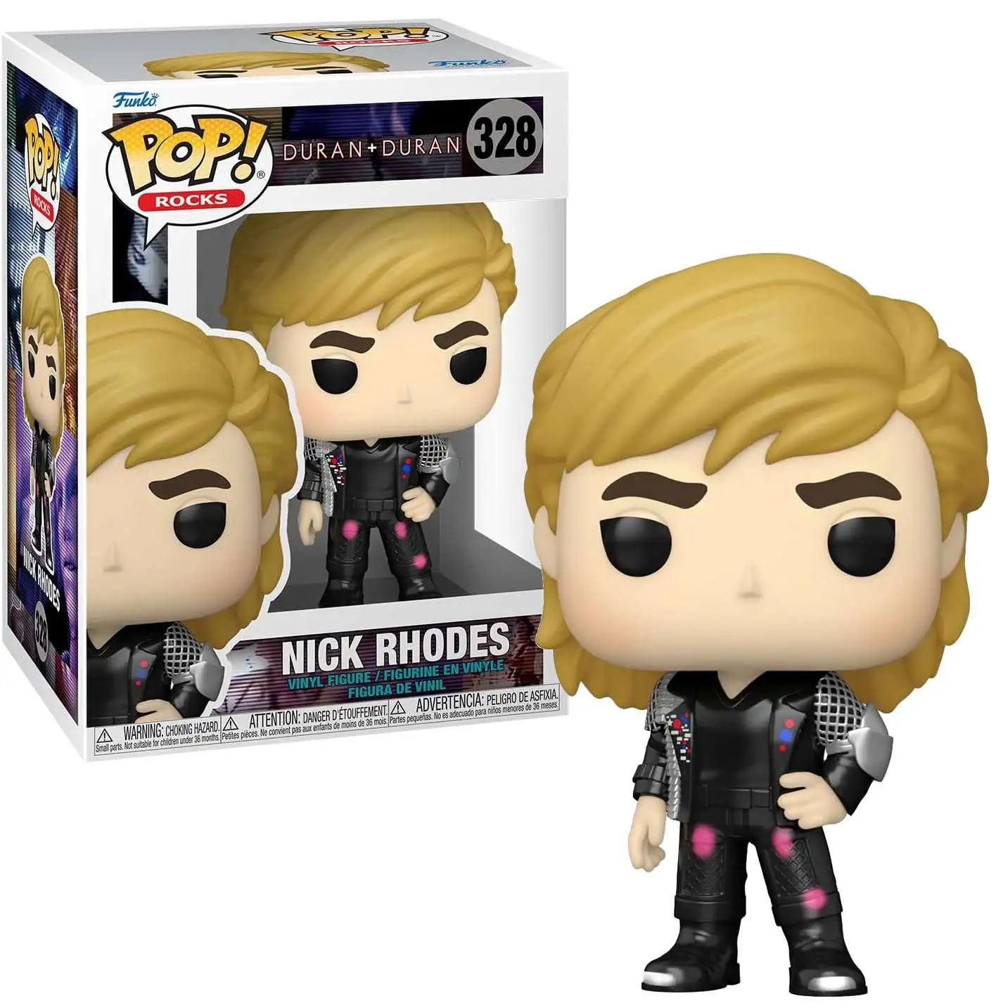 Funko Duran Duran POP Rocks Nick Rhodes Vinyl Figure Wild Boys