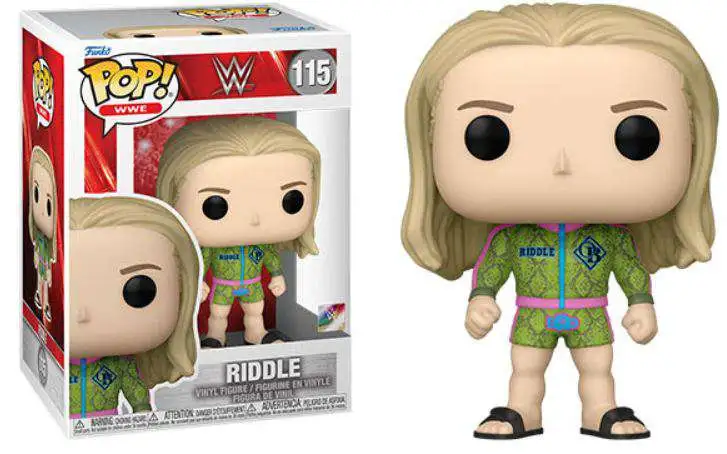 Funko WWE Wrestling POP! WWE Matt Riddle Vinyl Figure #115 [Damaged Package]