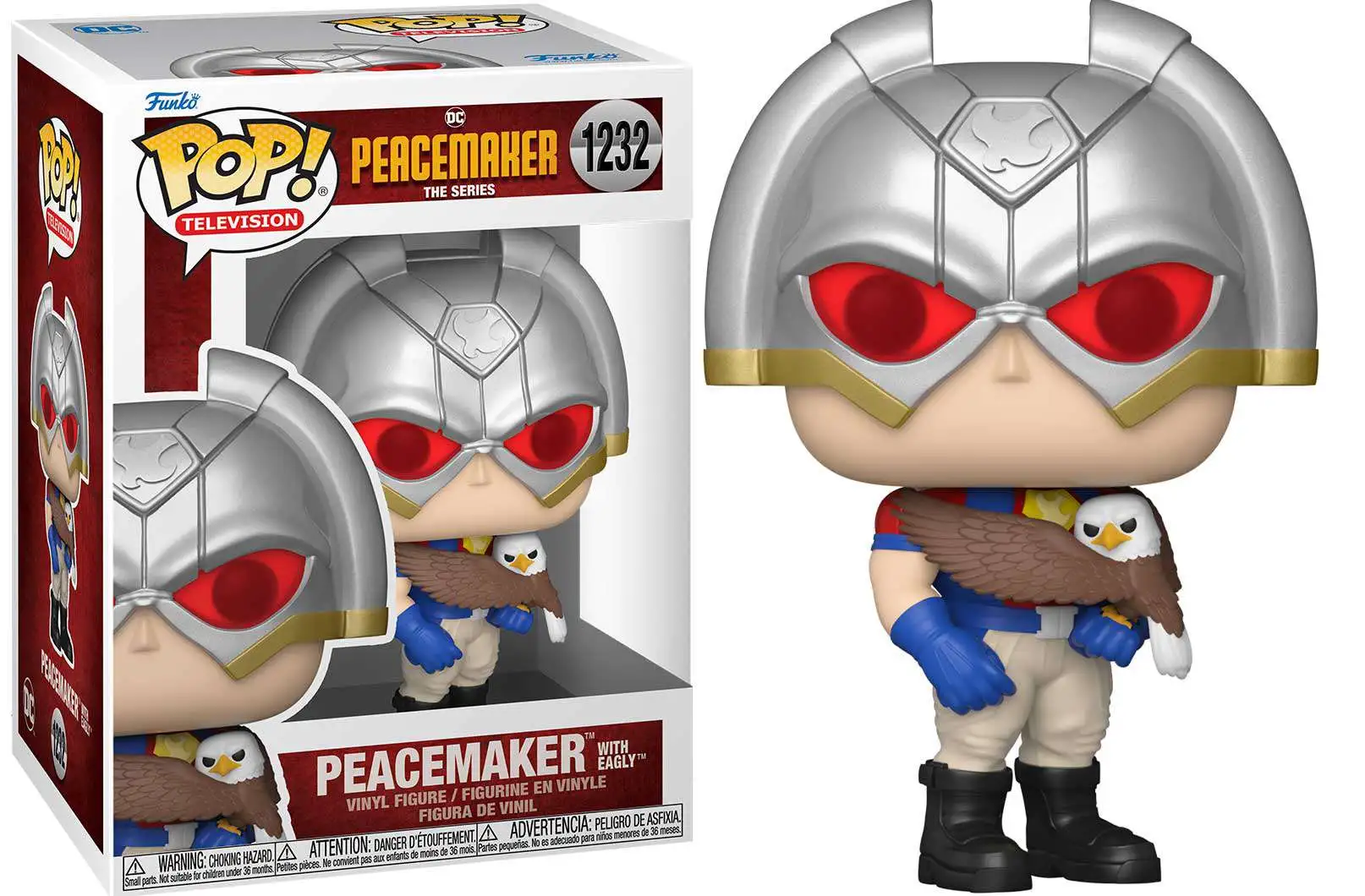 TV Peacemaker Peacemaker with Eagly Funko Pop 