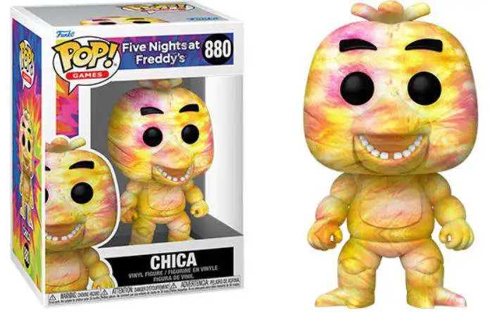 Funko Five Nights at Freddys POP Games Chica Vinyl Figure 880 Tie-Dye -  ToyWiz