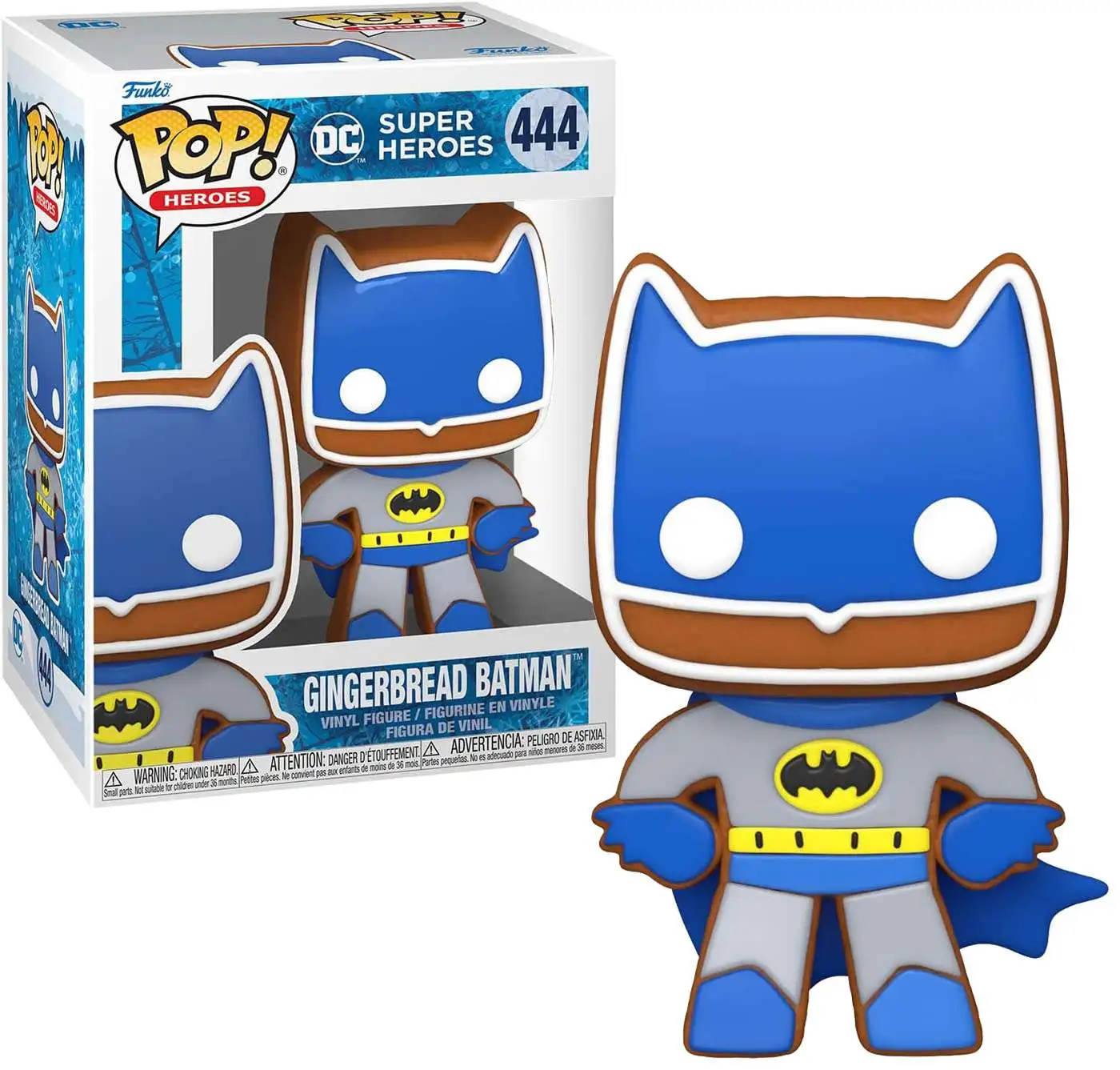 Funko DC Holiday POP! Heroes Gingerbread Batman Vinyl Figure #444